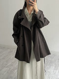 Bolte Belted Half Trench Coat