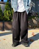 Para one-tuck slacks