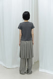 (002) Myaku Pleats Skirt Pants