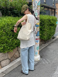 Punching Lace Knit Skirt