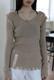 Summer Linda Damage Knit