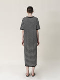 Chensi Stripe Round One Piece