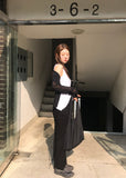 STRAP LAYERED WRAP SKIRT