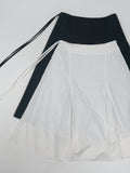 Zico Nylon Pintuck Midi Skirt