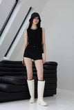 simple long rain boots