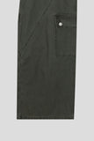 Flat Cargo Washed Pants