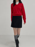 Hair Wool Mini Skirt