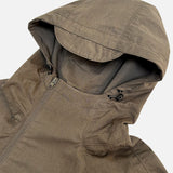 Word Twill Zip Jacket