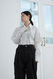 cut out black pants