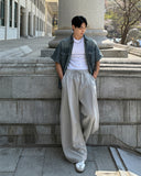 Muscle Fit Rib Short Sleeve T-Shirt