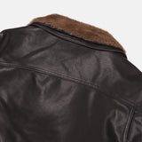 Landed Fur Leather Jacket