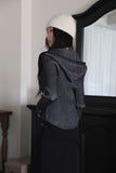 Beleu washing hood zip-up