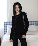 Sydney Diagonal Knit Zip-up