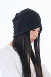 Hairy stripe over beanie