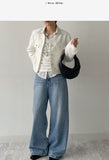Seasoning Tweed Short Jacket