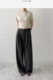 Florence Two Tuck Wide Slacks