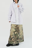 (W) Military Long Skirt