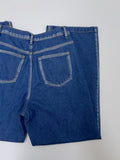 [unisex] Painted Wide Denim Pants