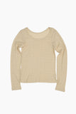 Tulip wide neck long sleeve