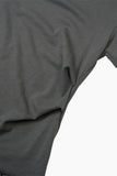 Drape frill slim tee