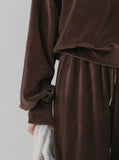 Velour Training Sweatshirt