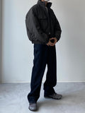 Straight Slop Raw Denim