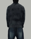 Runt pig dyeing zip-up