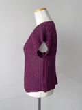 Bintz Two-Button Short Sleeve Knit Vest