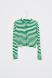 (W) Nue Striped Cardigan