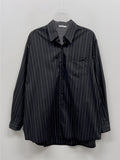 Daddy Stripe Overfit Shirt