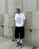 Derring tutuck bermuda pants