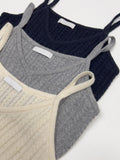 BM Cable Knit Bustier