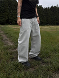 Basque Dyeing Fatigue Wide Pants
