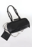 Ribbon shirring amang shoulder bag