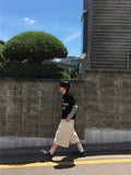 Sweet Semi-Crop Short Sleeve T-Shirt