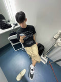 Tommy Diagonal Pocket Stitch Bermuda Pants