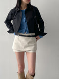 Trench Hidden Short Jacket