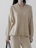[Premium] Ravi Open Collar Knit Setup