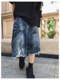 Checka Dirty Oil Bermuda Denim Pants