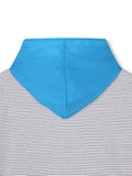 Jem Mix Striped Hooded Top