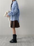 Nasty Midi Pleated Skirt