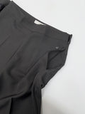 Scone Unbalanced Wrap Wide Slacks