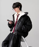 Satin Glow Crop Padding