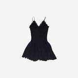 Moonlit cardigan + slip one-piece set