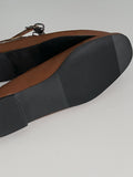 Peanut Buckle Mary Jane Flat Shoes