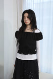 More off-shoulder blouse