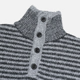 Hawk Striped High Neck Knit