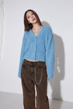 wide brown washing denim