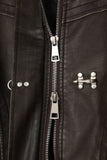 Hook Washed Leather Jacket