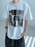 Square Face Printing T-shirt